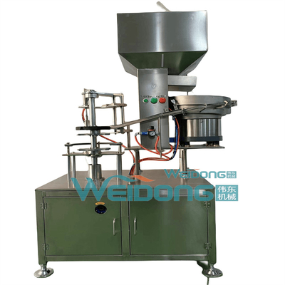 Macchina di riempimento automatizzata ad alta precisione con basso rumore Livello 4 bottiglie / min