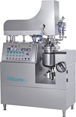 Emulsionatore Miscelatore Sottovuoto Fisso Per Laboratorio Crema Cosmetica 10L