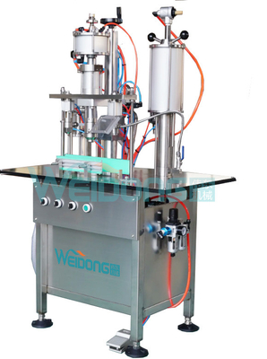 SUS304 Macchina di riempimento aerosol semiautomatica Spray per il corpo profumo sicuro da usare