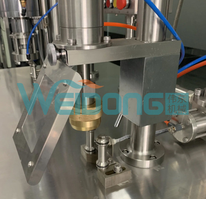 Macchina di riempimento per maschere facciali da 700 ml 0.7-0.85mpa Pressione dell'aria compressa
