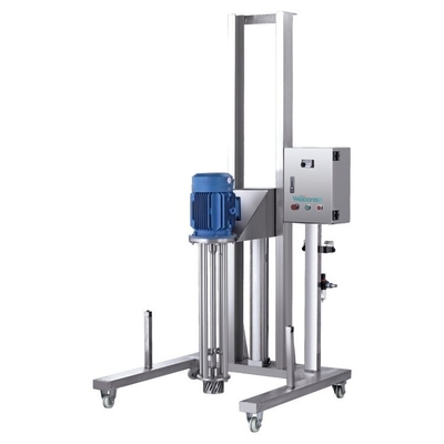 Miscelatore di emulsionanti cosmetici 5L-2000L con sollevamento pneumatico portatile a motore da 0,37 kW a 15 kW