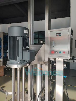 Miscelatore di emulsionanti cosmetici 5L-2000L con sollevamento pneumatico portatile a motore da 0,37 kW a 15 kW
