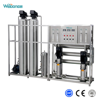 TDS &lt; 1000 ppm per la qualità dell'acqua di entrata