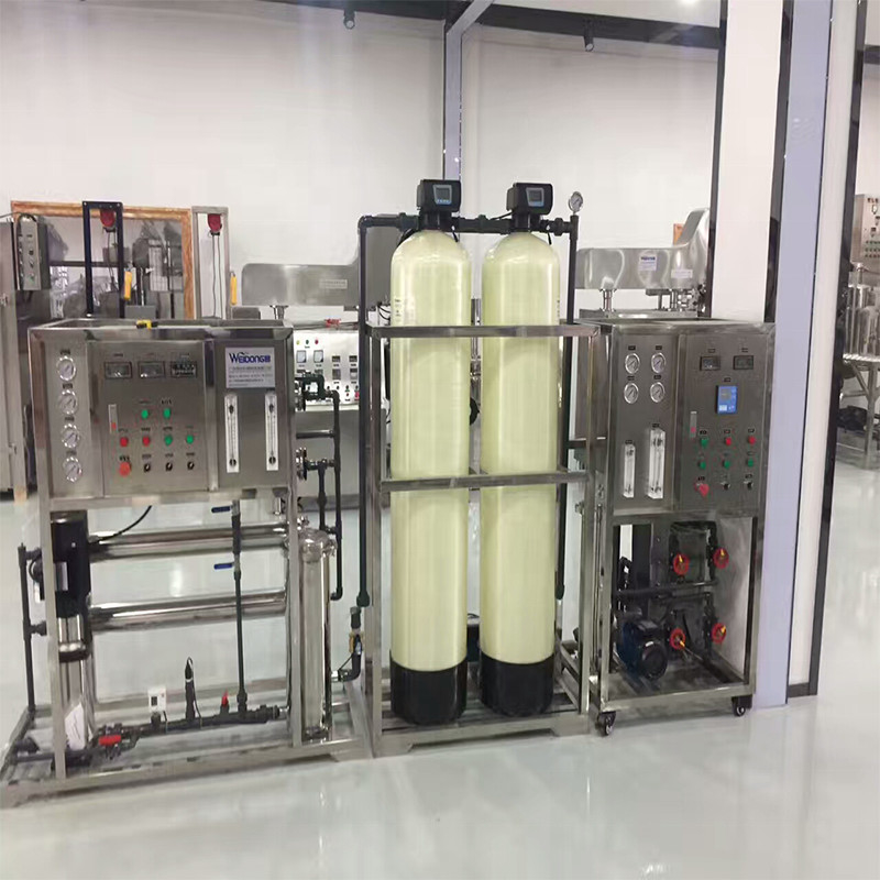 1.2L/min Sistema di filtraggio dell'acqua in GFRP in acciaio inossidabile con garanzia di 1 anno